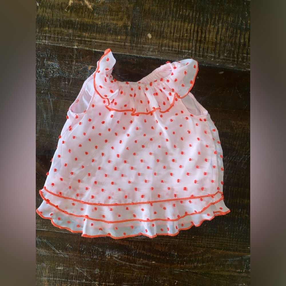 Baby girl tank top dress size 0-3